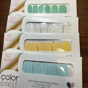 4 Color Street Set Bundle